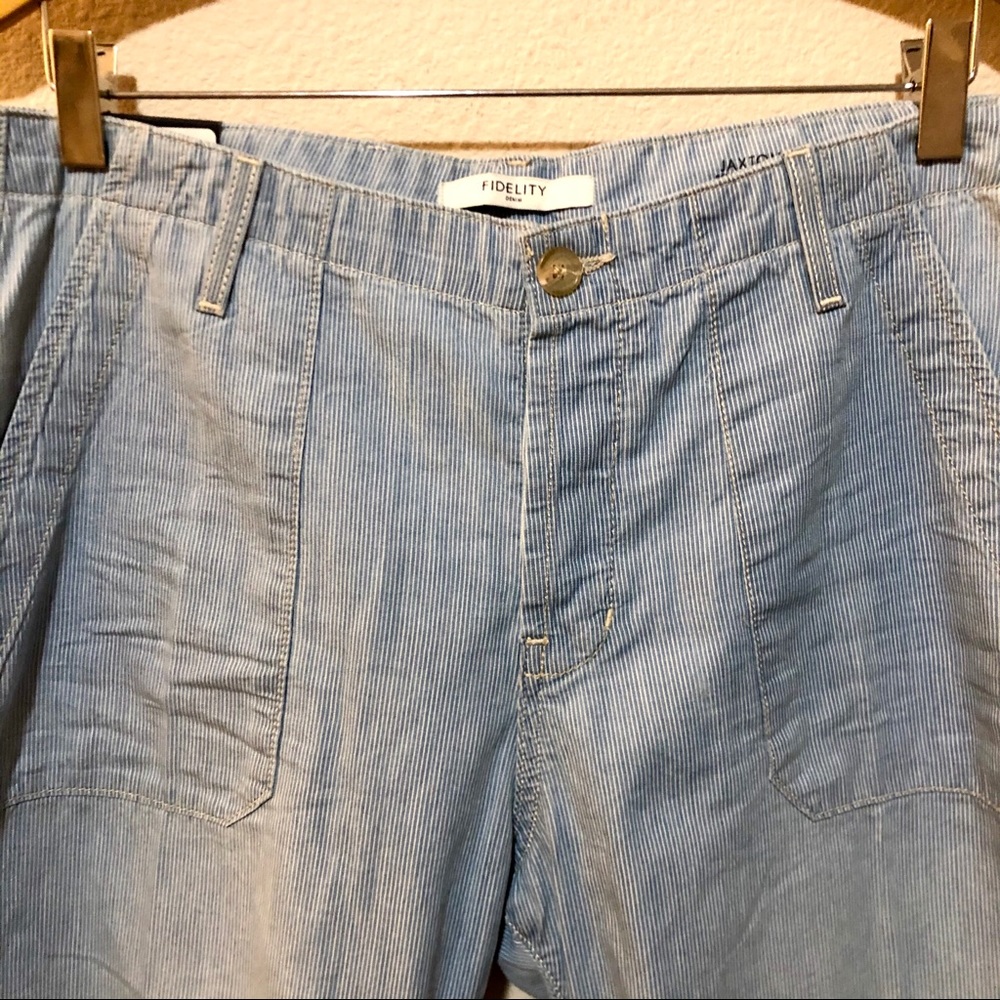 Fidelity Jaxton Relaxed Cargo in Jezebelle Color - Picture 6 of 8